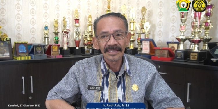 Kepala Dinas ESDM Pemprov Sultra, Ir. Andi Azis, M.Si