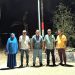 Kabid Ketenagalistrikan, Muh Ilyas  bersama tim dalam kunjungan di Dongkala Buton (17/11)