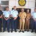 Dirjenstratops Seskoau Kolonel Pnb Antonius Adi Nur W., S.E., M.Han beserta staf Seskoau mengunjungi kantor Dinas Energi dan Sumber Daya Mineral (ESDM) Provinsi Sulawesi Tenggara pada Senin 6 Februari 2024.