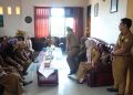 Kadis ESDM Sultra Ir. Andi Azis, M.Si halal bi halal di kantor DESDM Sultra (16/4)