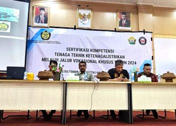 Pemprov Sultra Resmi Buka Sertifikasi Kompetensi Tenaga Teknik Ketenagalistrikan di Kampus UHO