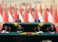 Disaksikan Presiden Xi Jinping dan Presiden Prabowo, Menteri Bahlil Tanda Tangani Dua MoU Strategis Bidang Mineral