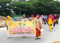 Tim Dinas ESDM Prov. Sultra Ikuti Ajang Sultra Tenun Karnaval 2024