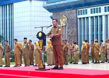 Wagub Sultra Pimpin Apel ASN: Tegaskan Disiplin dan Kepemimpinan Sebagai Kunci Masa Depan Daerah
