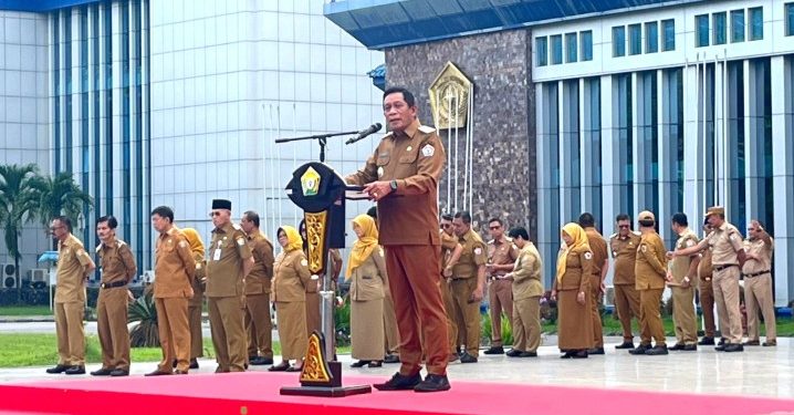 Wagub Sultra Pimpin Apel ASN: Tegaskan Disiplin dan Kepemimpinan Sebagai Kunci Masa Depan Daerah