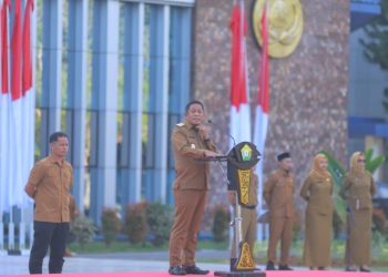 Wagub Sultra Pimpin Apel Gabungan ASN Sultra, Tekankan Kebersamaan Membangunan Daerah